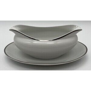 Harmony House Moderne  Fine China Gravy/Sauce Boat Vintage Japan #3545  Vintage